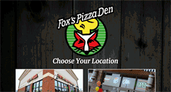 Desktop Screenshot of foxspizzade.com